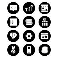 Icon Set Of Search Engine Optimization For Personal And Commercial Use... vector