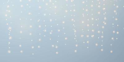 Christmas lights abstract element that can be used cover decoration bokeh background vector