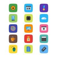 Icon Set Of Search Engine Optimization For Personal And Commercial Use... vector