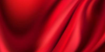 Red curtain background. Grand opening event design. vector