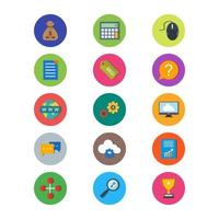 Icon Set Of Search Engine Optimization For Personal And Commercial Use... vector