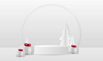 Christmas gift abstract element that can be used for cover decoration mock up background vector