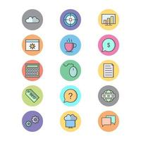 Icon Set Of Search Engine Optimization For Personal And Commercial Use... vector