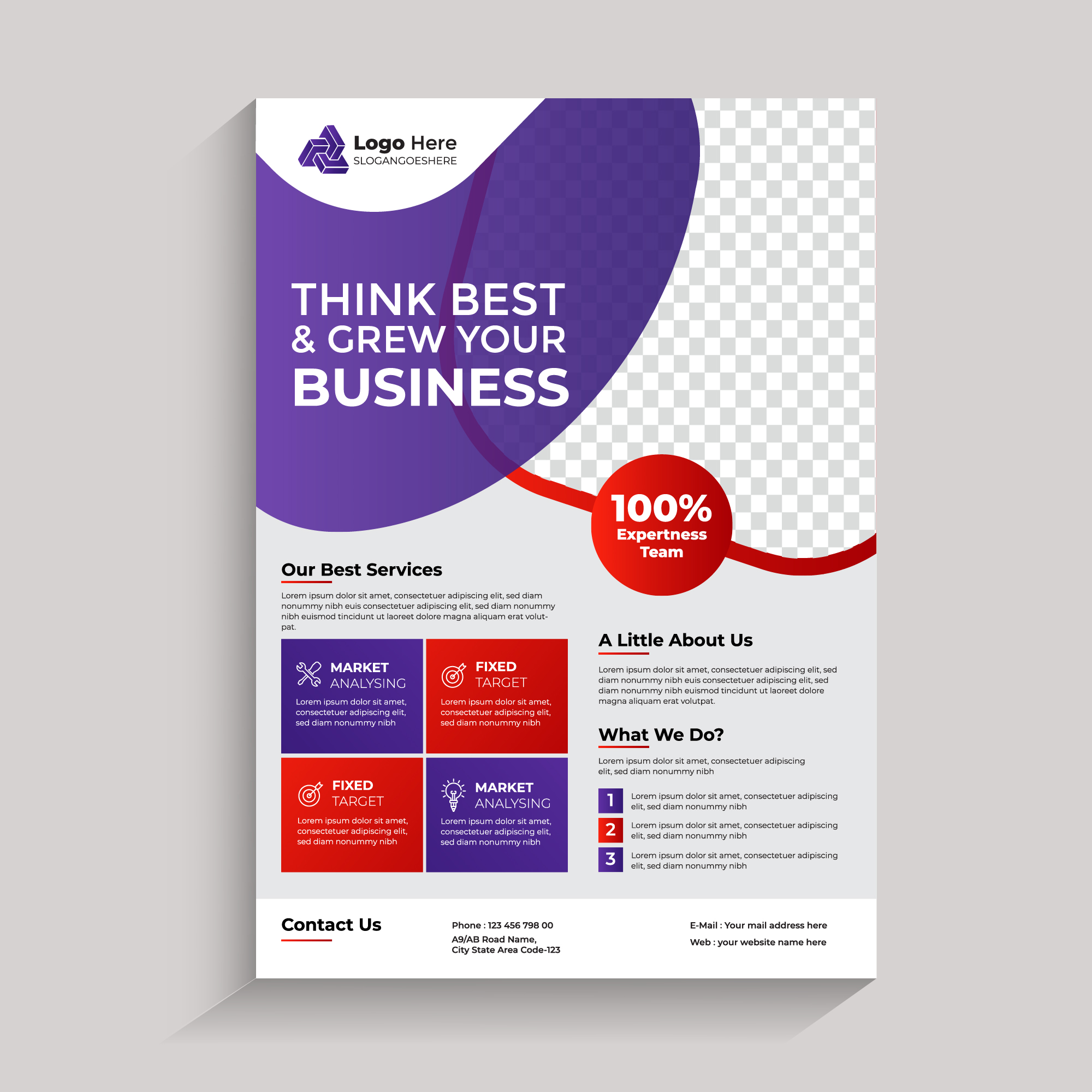 Corporate Business Modern Flyer Template Brochure Design Cover Modern Layout Annual Report Poster Flyer Download Free Vectors Clipart Graphics Vector Art