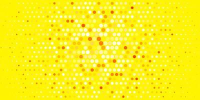 Light Orange vector texture with disks.