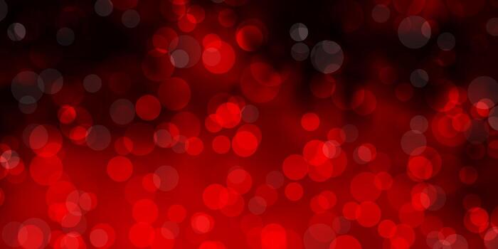 textura de vector rojo oscuro con discos.