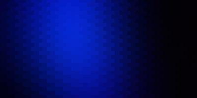 Dark BLUE vector template with rectangles