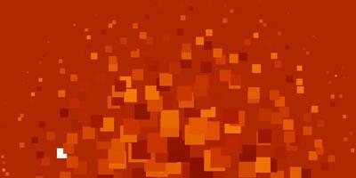 Light Orange vector pattern in square style.