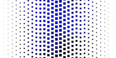 Dark BLUE vector template with rectangles