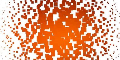 Light Orange vector pattern in square style.