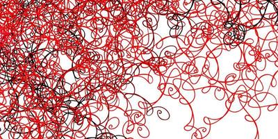 Light Red vector backdrop with curves.
