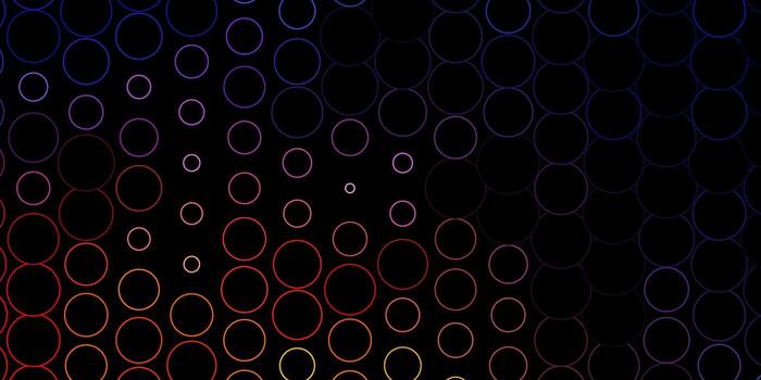 textura de vector de color rosa oscuro, amarillo con discos.