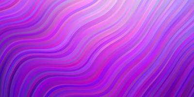 Light Purple vector pattern with lines.