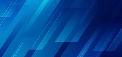 Abstract blue diagonal geometric with line modern technology background. vector