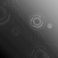 Black and White Technology Background