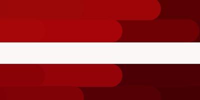 Dark Red vector background with lines.