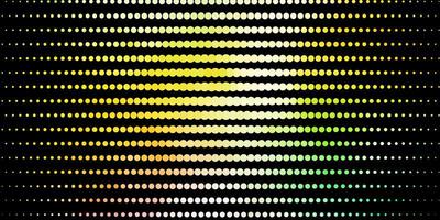 Dark Multicolor vector pattern with spheres.
