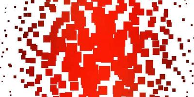 Light Red vector pattern in square style.