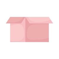 charity donation box isolated icon