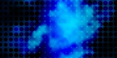 Dark BLUE vector layout with circle shapes.