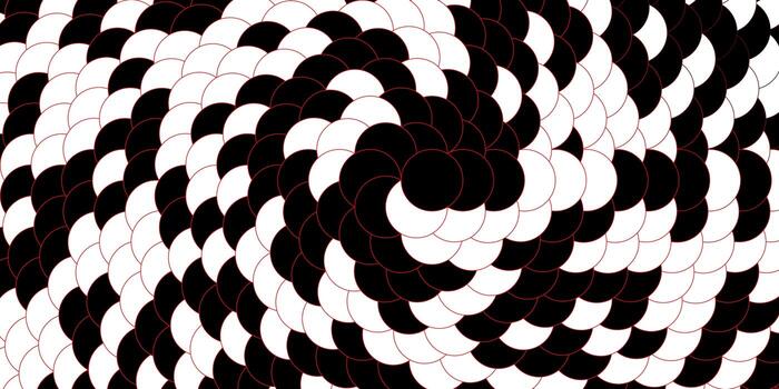 Telón de fondo de vector rojo oscuro con puntos.