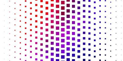 Dark Blue, Red vector backdrop with rectangles.