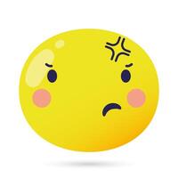 emoji face sick funny character vector