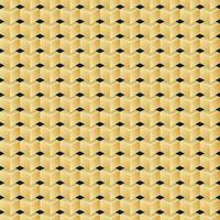 Vector seamless Pattern of golden cubes