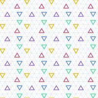 Triangle Seamless Background vector