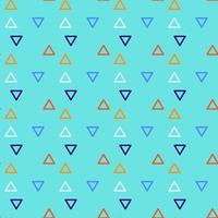 Triangle Seamless Background with Triangle Shapes of Different colors vector