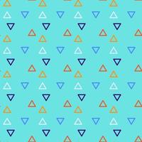 Fondo transparente de triángulo con formas triangulares de diferentes colores vector