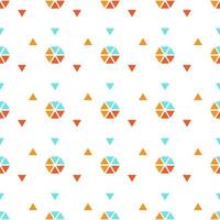 Triangle Seamless Background vector