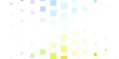Light Multicolor vector template in rectangles.