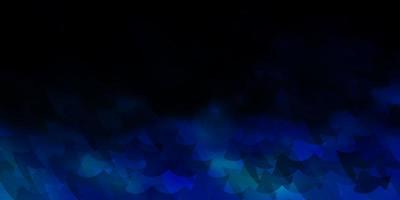 Dark BLUE vector texture in rectangular style.