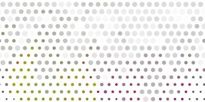 Light gray vector template with circles.