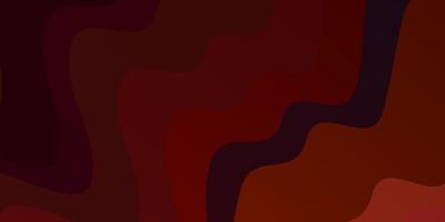 Dark Red vector background with lines.
