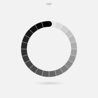 Loading symbol. Abstract spinner icon for web page design. Vector. vector