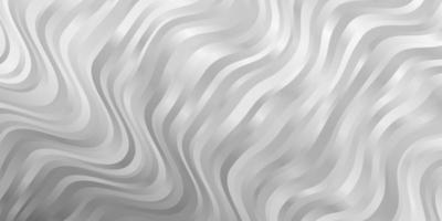 Light Gray vector pattern with curved lines.
