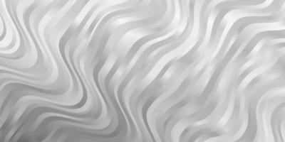 Light Gray vector pattern with curved lines.