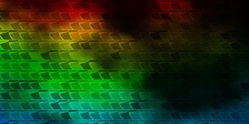 Dark Multicolor vector layout with lines, rectangles.