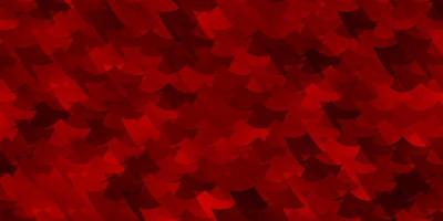 Light Red vector pattern in square style.