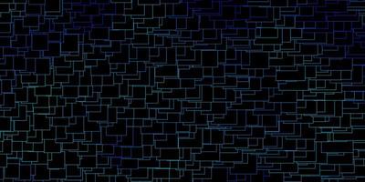 Dark BLUE vector pattern in square style.