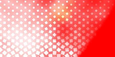 Light Red vector background with rectangles.