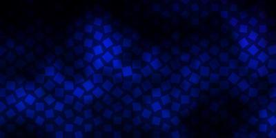 Dark BLUE vector pattern in square style.