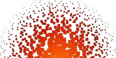 Light Orange vector texture in rectangular style.