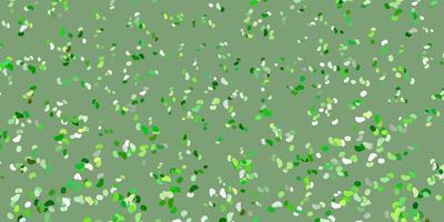 Light green, yellow vector template with abstract forms.