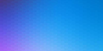 Light Pink, Blue vector background with rectangles.