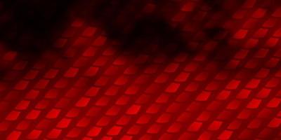 Dark Orange vector template with rectangles.