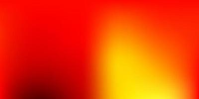Light Red, Yellow vector abstract blur drawing.