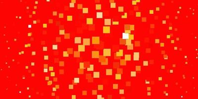 Light Red, Yellow vector texture in rectangular style.